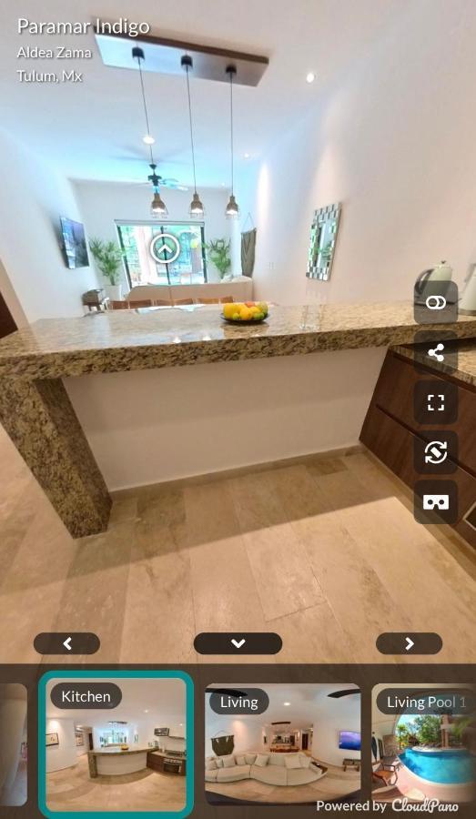 Luxury Aldea Zama 2Bed - 2Bat Apartment Private Terrace & Swim Up Tulum Bagian luar foto