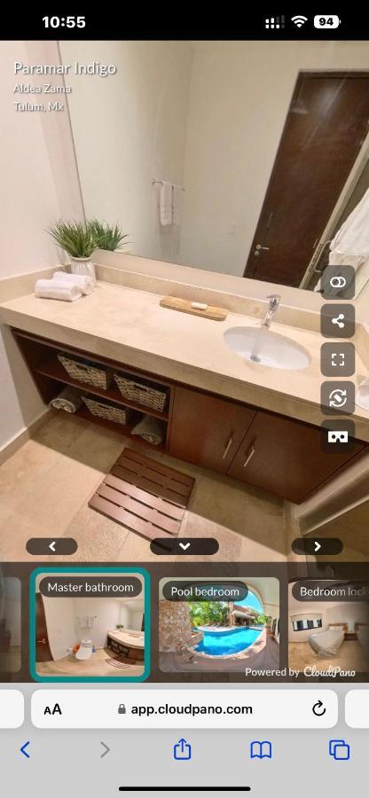 Luxury Aldea Zama 2Bed - 2Bat Apartment Private Terrace & Swim Up Tulum Bagian luar foto