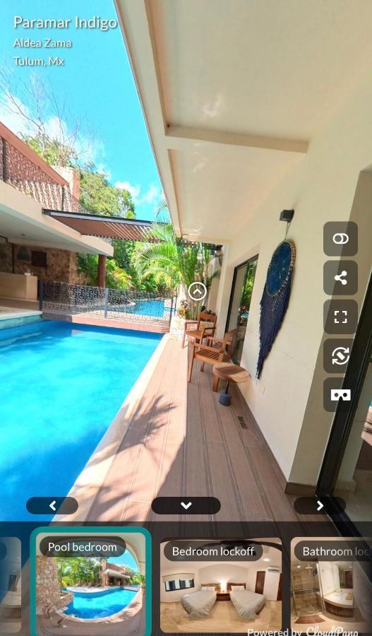 Luxury Aldea Zama 2Bed - 2Bat Apartment Private Terrace & Swim Up Tulum Bagian luar foto