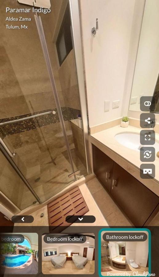 Luxury Aldea Zama 2Bed - 2Bat Apartment Private Terrace & Swim Up Tulum Bagian luar foto