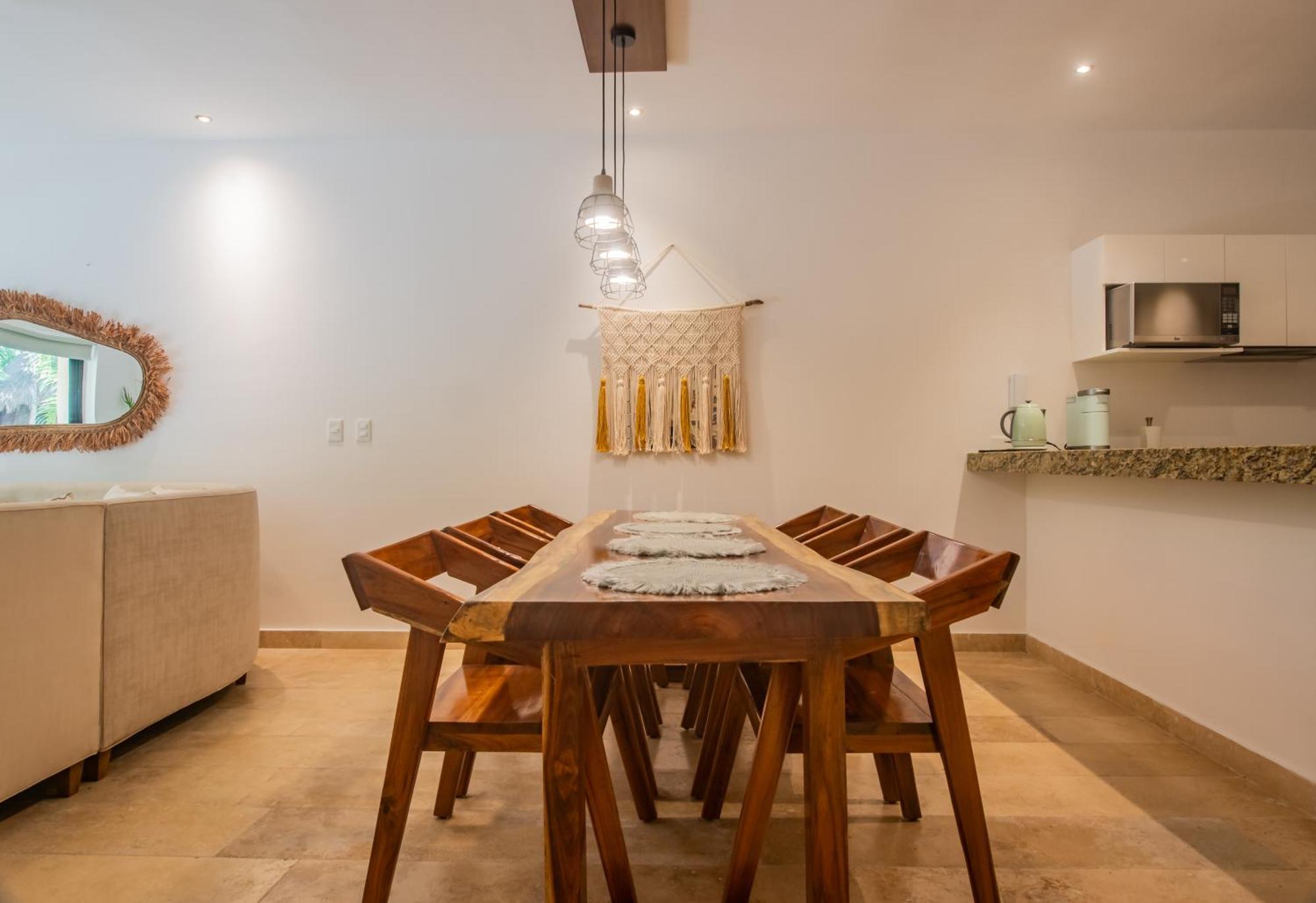 Luxury Aldea Zama 2Bed - 2Bat Apartment Private Terrace & Swim Up Tulum Bagian luar foto