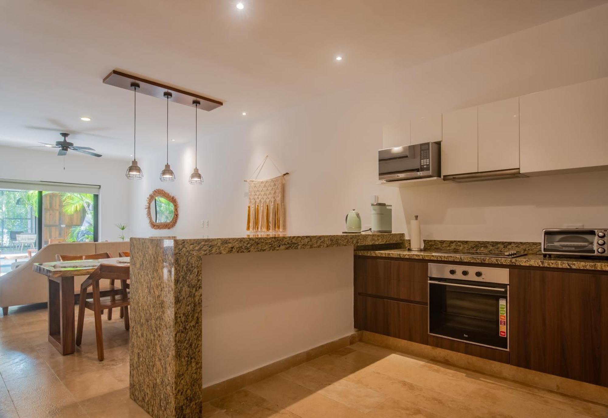 Luxury Aldea Zama 2Bed - 2Bat Apartment Private Terrace & Swim Up Tulum Bagian luar foto